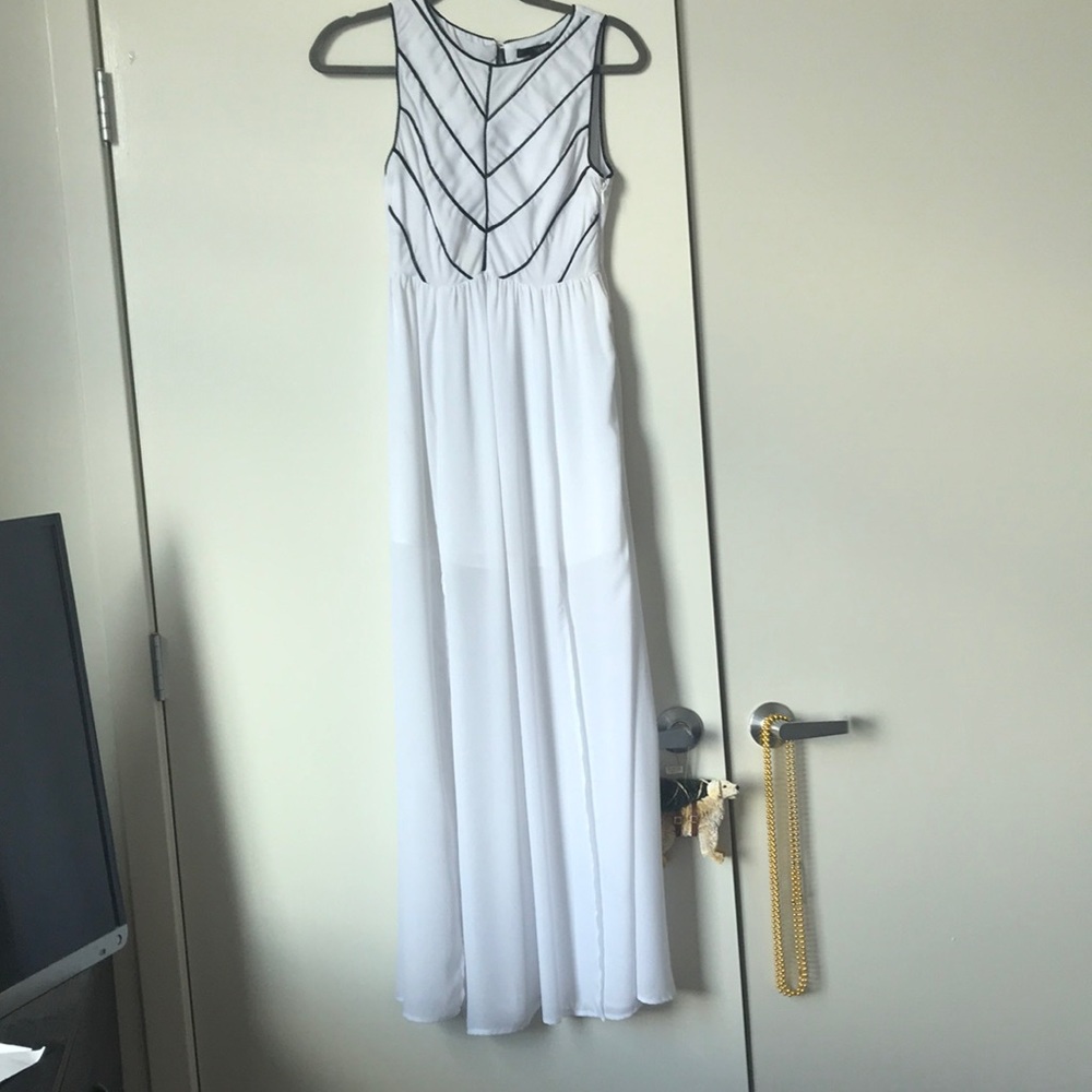 White maxi dress/ gown